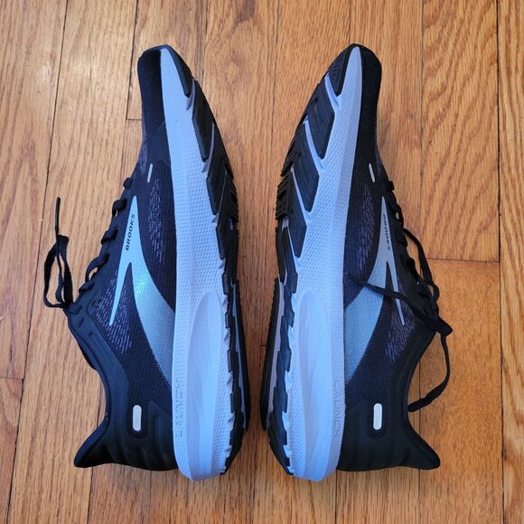 Brooks Launch 9.5 Running Shoes Size 9.5M Black Purple Lightweight Sneaker - Picture 4 of 8